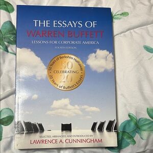 The Essays of Warren Buffett Book